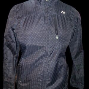 Paradox Navy Blue Polka Dot Jacket